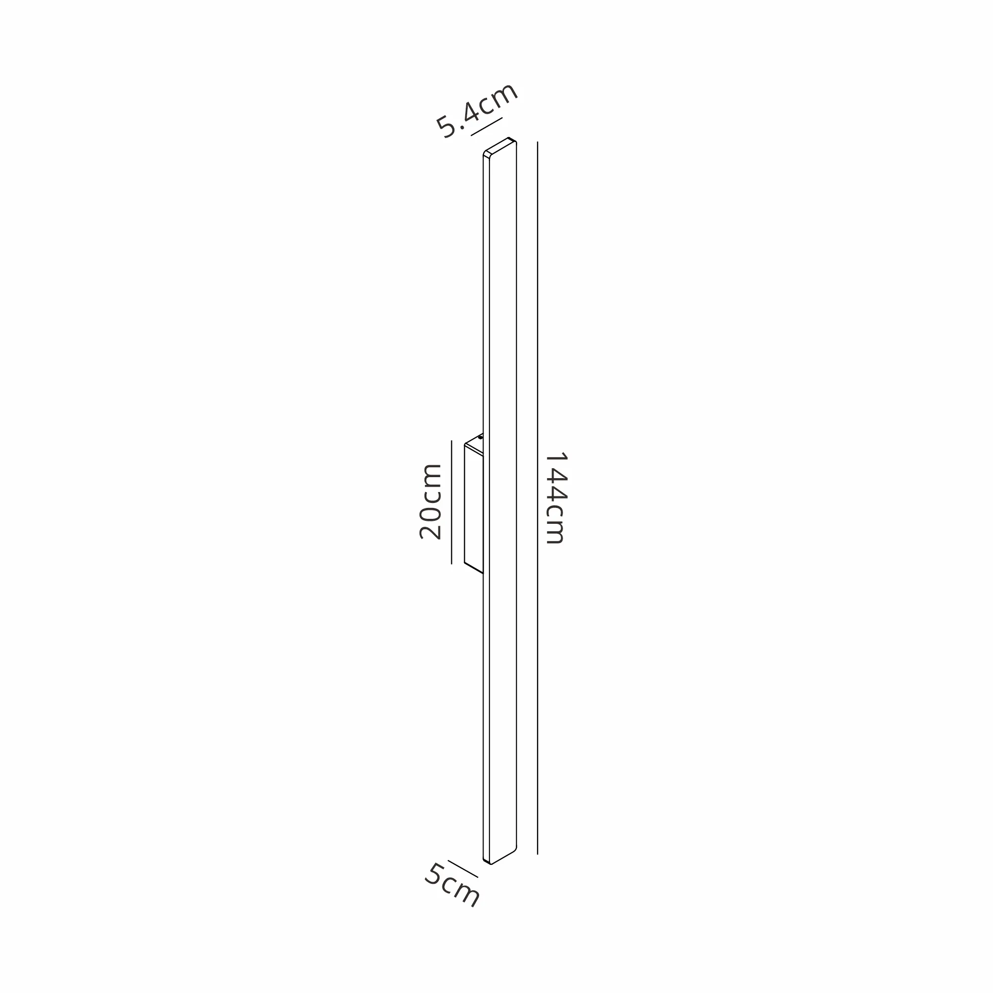 Lotus Wall Lamp 24W LED IP54 Anthracite M7995  Mantra Fusion Lotus